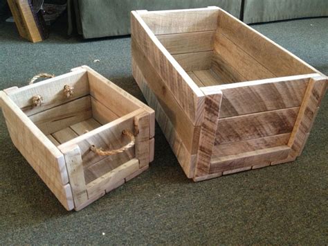 diy wooden crate plans