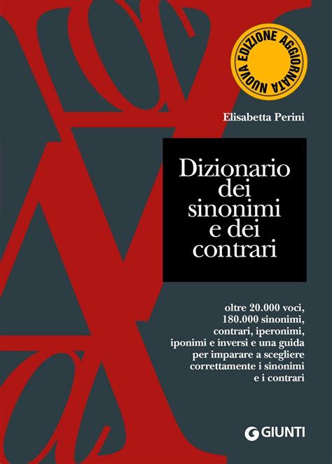 dizionario dei sinonimi e contrari alla maturità