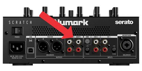 Dj Controller Booth Output
