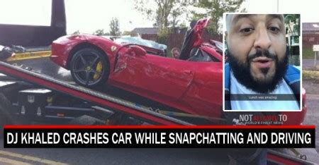 dj khaled car accident