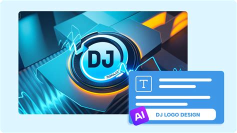Monogram DJ Logo Graphic by Greenlines Studios · Creative Fabrica Dj