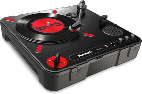 Dj Turntable On Scratch