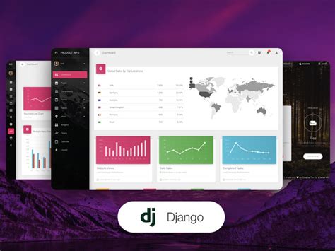 Django Dashboard Material