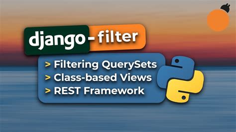 Django Filter Options