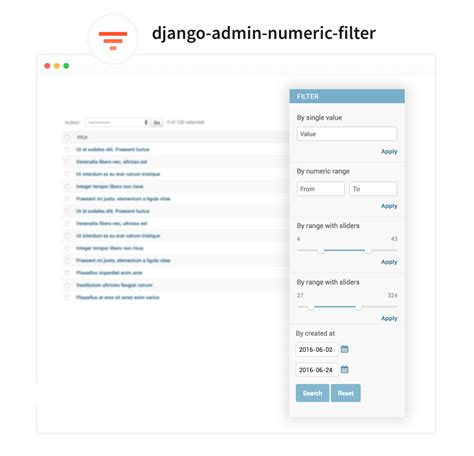 Django Filter Year Range