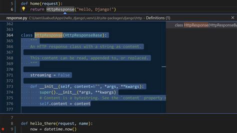 django framework examples