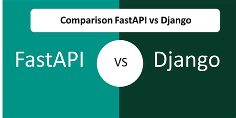 django rest framework vs fastapi