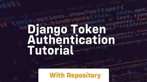 django token authentication example