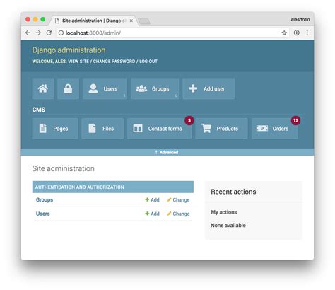 django web application example