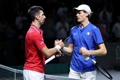 djokovic vs jannik sinner