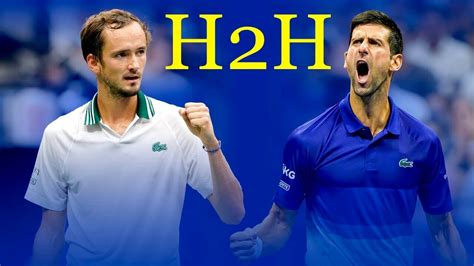 djokovic vs medvedev h2h