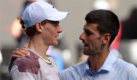 djokovic vs sinner australian open 2024