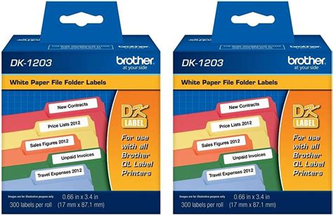 Dk File Folder Label Roll