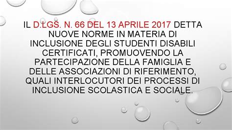 dlgs 13 aprile 2017 n 66