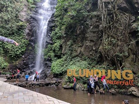 Dlundung Waterfall Wisata Jawa Timur
