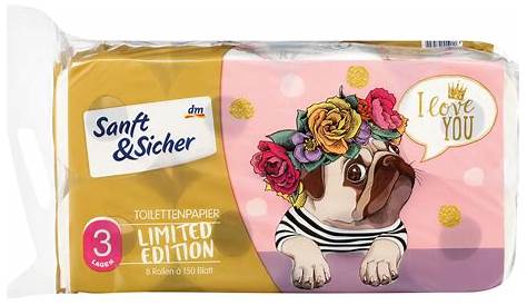 Dm Toilettenpapier Limited Edition Mops Feuchtes Box