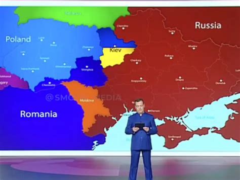 dmitry medvedev map of ukraine