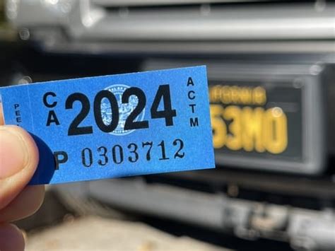 Dmv Decal Replacement