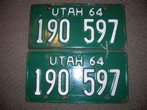 dmv utah personalized license plates