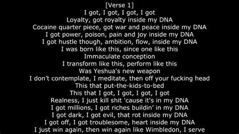 dna kendrick lamar lyrics