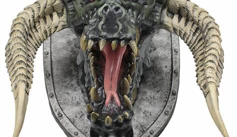 Dungeons & Dragons Black Dragon Trophy Plaque | WizKids