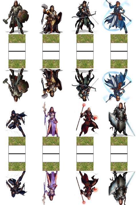 Artist Releases 300 Printable D&D Miniature Patterns. For Free. Geek
