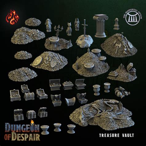 Dnd 3D Printable Treasure