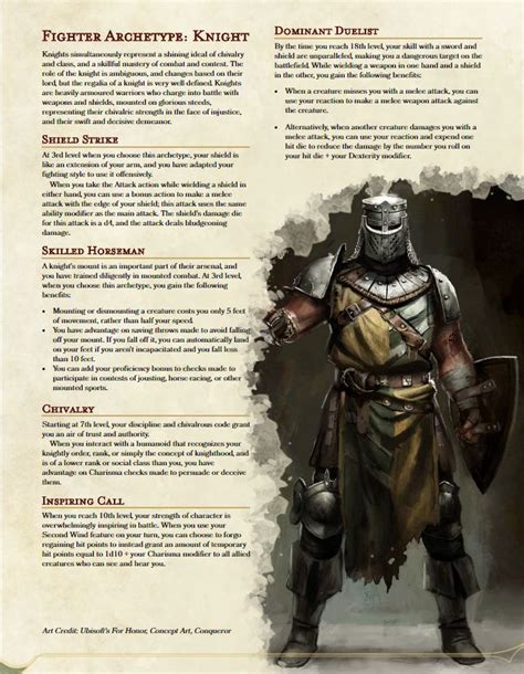 dnd 5e fighter main stat