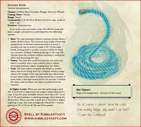 dnd 5e rope weight