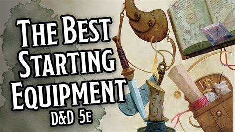 dnd 5e starting equipment