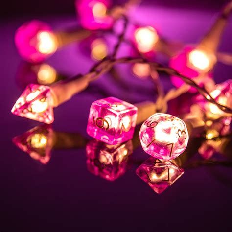 Dnd Dice String Lights