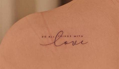 Do all things with love ️