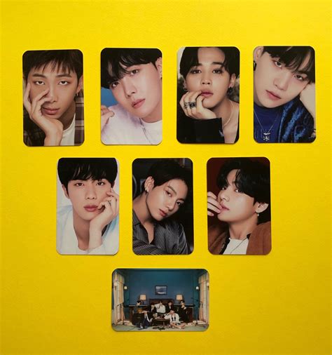 BTS Butter Cream Album Photocards Etsy