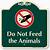 do not feed animals sign png