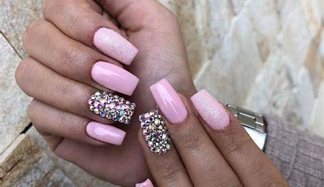 Nail Designs With Rhinestones Add Some Sparkle To Your Nails