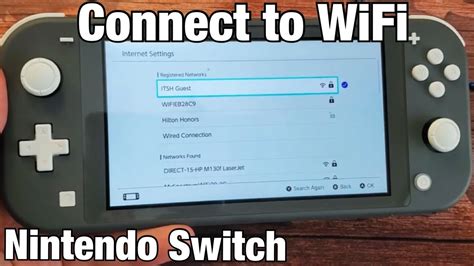HOW to CONNECT your NINTENDO SWITCH LITE to WIFI Connection? YouTube