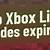 do xbox codes expire