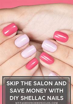 Do Your Own Shellac Nails At Home