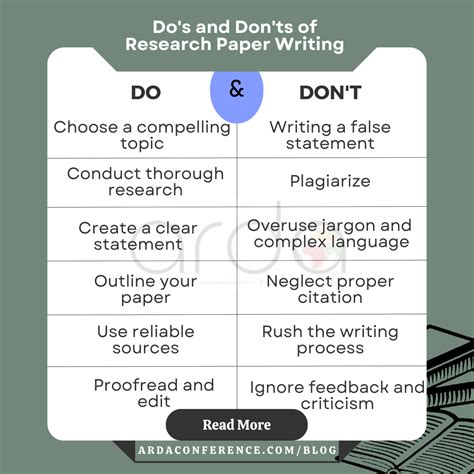 Do's And Don'ts In Making Research Title