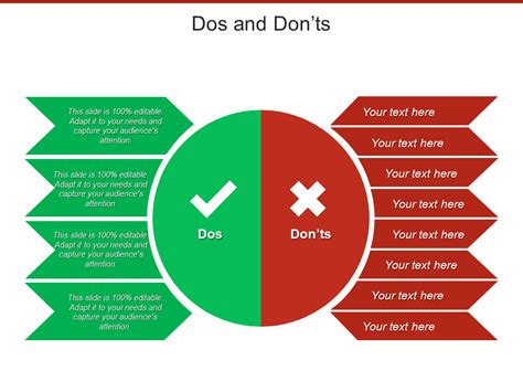 Do's And Don'ts Powerpoint Template