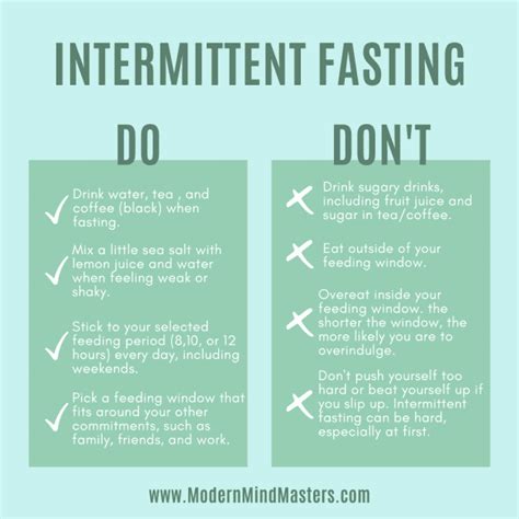 Do's And Don'ts While Fasting