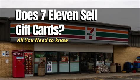 do 7 11 sell gift cards