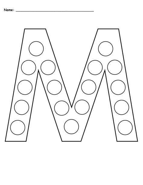 Do A Dot M Printables Free