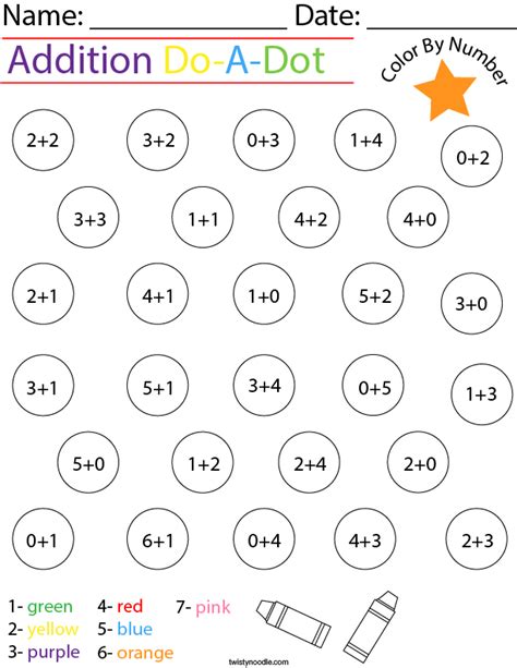 Do A Dot Math Printable