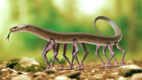 Snakes used to have legs and arms