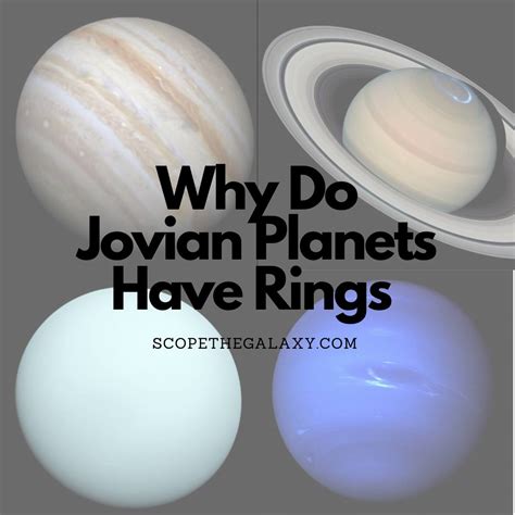 do all jovian planets have rings