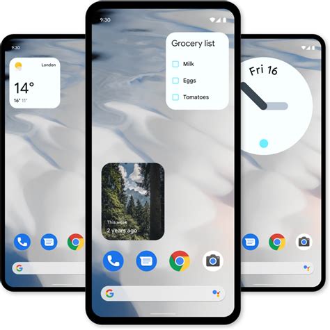 do android have widgets