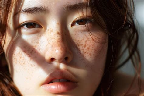 do asians get freckles