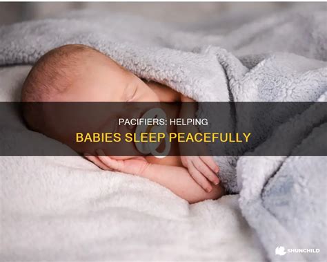 Do Babies Sleep Better With Pacifiers