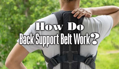 Do Back Support Belt Really Work
